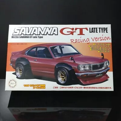 JDM Vintage Car Legend MAZDA SAVANNA RX-3 GT Racing Model Kit Scale 1:24 NEW • $185.47