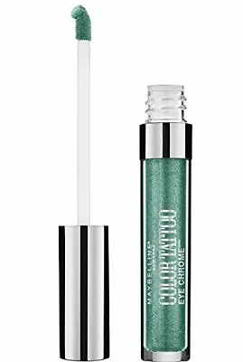 Maybelline Color Tattoo Eye Chrome Eye Shadow 550 Electric Emerald • $6.49