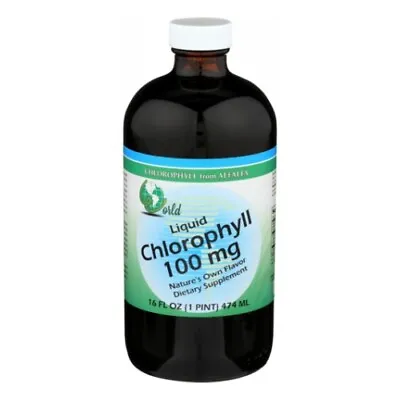£32.57 • Buy Chlorophyll Liquid 16 FL Oz 100 Mg By World Organics