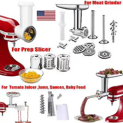 Food Meat Grinder Attachment/ Fruit Jams /Prep Slicer For KitchenAid Stand Mixer • $25.99