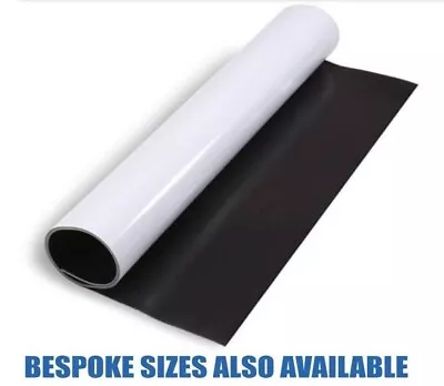 Highest Vehicle Grade MAGNETIC SIGN VINYL SHEET / ROLL 1metre X 20cm - 0.85mm • £13.99