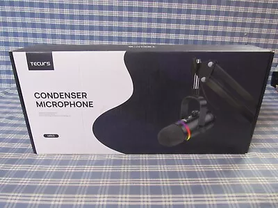 TECUR USB Condenser Microphone Kit MR03 (New Open Box) FAST FREE SHIPPING. • $60