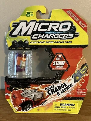 Micro Chargers Electronic Micro Racing Car - Stunt Track Purple/Orange Car • $10