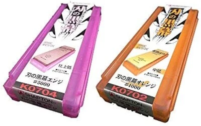 £90 • Buy SHAPTON Ha No Kuromaku Ceramic Whetstone Medium Grit (#1000) + Fine Grit (#5000)