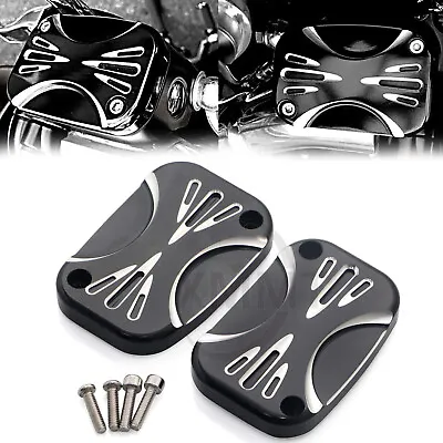 Front Brake Clutch Master Cylinder Cover For Harley Road King Street Glide 08-13 • $15.18