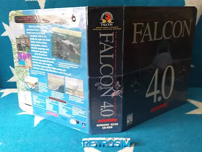 Falcon 4.0 Squadron Leader Special Edition MicroProse 1998 Flight Sim PC CD ROM • £65