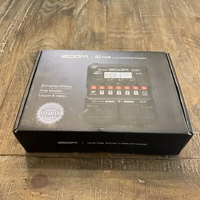 $115.99 • Buy Zoom G1 Four Multi-Effects Processor For Electric Guitar