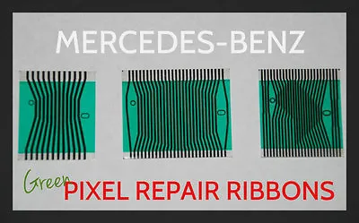 Mercedes Benz W202 C220 C230 C280 Instrument Cluster Pixel Repair Ribbon Cables • $24.95