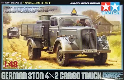 Tamiya 1/48 German 3t 4x2 Cargo Truck - 32585 • £27.41