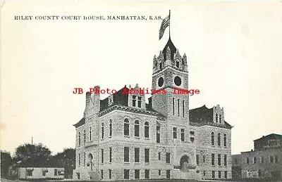 KS Manhattan Kansas Riley County Court House Building Duckwall Bros • $3.99