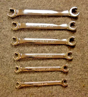 Snap-On NEW SHIPS FREE! 6 Piece 6-Point Metric Double End Flare Nut Wrench Set • $224.99