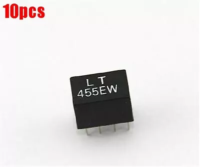 10Pcs LT455EW CFW455H Murata Equivalent Filter 6 Khz Total Bw 455Khz 5 Leg Ii • $5.19