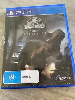 Jurassic World Evolution  PS4  Playstation 4  Free Shipping GC Tested & Working • $37.99