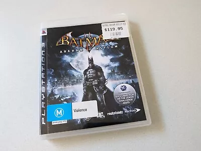 Batman Arkham Asylum PlayStation 3 PS3 Game + Very Good Condition • $8.95