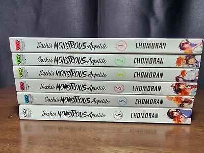 Sachi's Monstrous Appetite Volumes 1 - 6 Manga English FREE SHIPPING  • $59.99