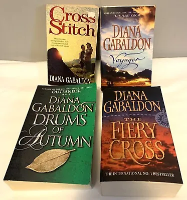 $46 • Buy Diana Gabaldon Book Bundle X 4 Outlander Historical Novel Fiction Paperback