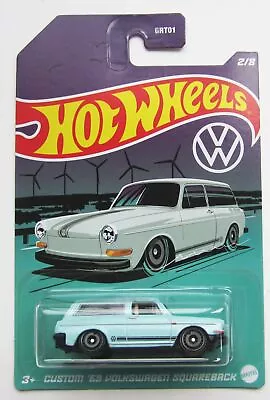 Hot Wheels Custom '69 Volkswagen Squareback WALMART VW Wagon MINT MOMC 2023 • $4.39