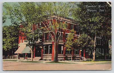 Wakefield Hotel Marietta Ohio OH Washington County 1914 Vtg Postcard B8 • $7.95