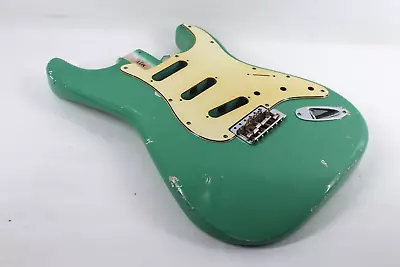 MJT Official Custom Vintage Aged Nitro Guitar Body By Mark Jenny VTS Foam Green • $250