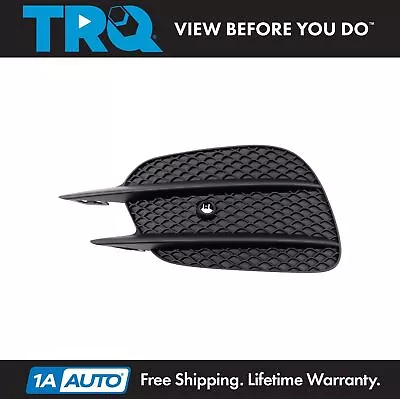 TRQ Left Outer Fog Light Hole Cover For 17-20 Mercedes-Benz E300 E350 E400 E450 • $49.95