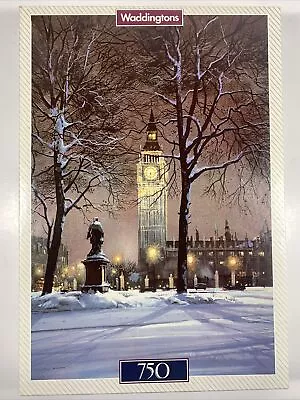 Waddingtons 750 Piece De Luxe Puzzle Mother Of Parliament Big Ben Sealed NEW • $25.99