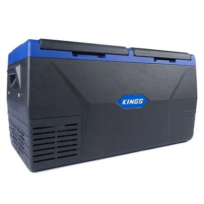 Kings 75L Portable Camping Fridge Freezer Cooler12v / 24v / 240V Car -18 To +10c • $499