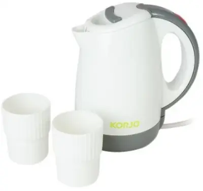 $37.22 • Buy NEW Korjo Travel Jug Includes Two Cups - BRILLIANT FOR TRAVELLERS!