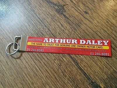 MINDER ARTHUR DALEY 80s TV SHOW DENNIS WATERMAN NOVELTY CAR SALE Keyring KeyFob • £3.99