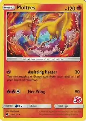 Moltres 9/124 - Pokemon TCG Lost Thunder (2018) - NM - Rare - Charizard Stamped • $1.89