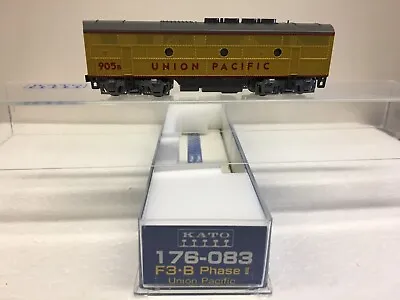 N Scale KATO 176-083 Union Pacific F3-B UP 905B  W/MTL Compatible Couplers • $90