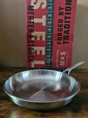 £29.99 • Buy Merten And Storck 30 Cm Frying Pan TRI-PLY Stainless Steel Multi Clad