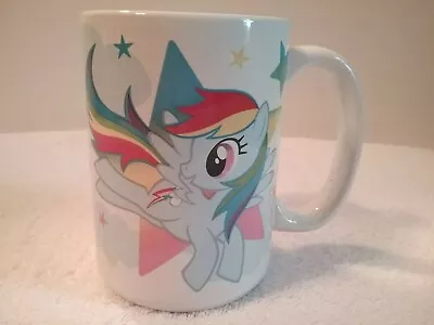 My Little Pony Rainbow Coffee Mug Dash Ceramic Character Zak Designs 2016 NEW • $7.99