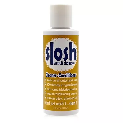 JAWS 4 Oz. Slosh Wetsuit Shampoo • $10.95