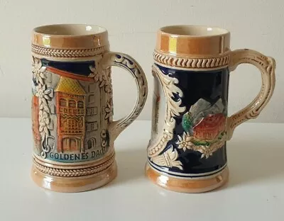 Two Tankard INNSBRUCK Austria Beer Tankard - In Good Condition  • £10