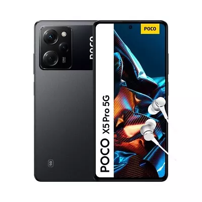Xiaomi Poco X5 Pro Black 5g 8gb/256gb • £180
