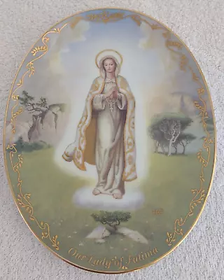 Visions Of Our Lady  Our Lady Of Fatima  Branford Exchange Plate 1994 • $12.49