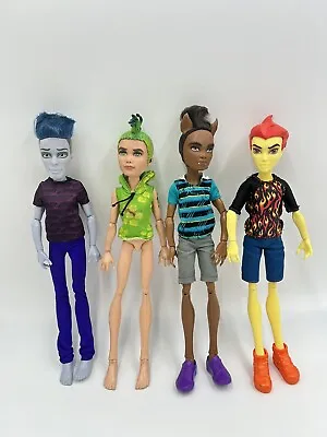 Monster High Boy Dolls Mattel 11.5” Lot Of 4 • $67.49