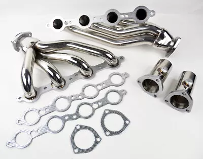 LS1 LS6 LS7 Stainless Engine Swap Headers For Chevy S10 GMC Sonoma Blazer 82-04 • $119.99