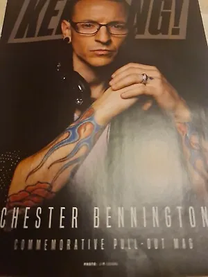 Chester Bennington Linkin Park A4 Poster Kerrang Magazine Uk  • £10.99