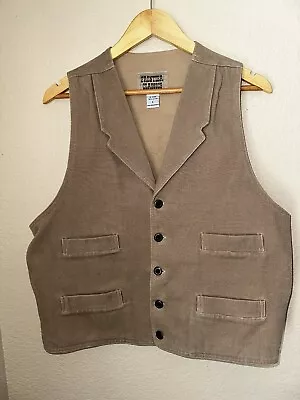 Frontier Classics Men’s Vest Large Brown  • $20