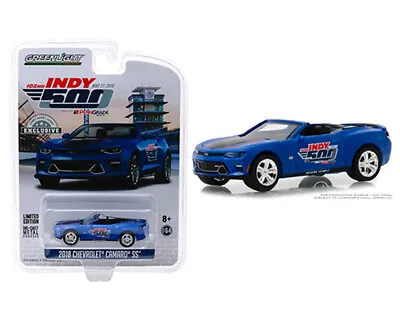 2018 Blue Chevrolet Camaro Convertible 102nd Running Indy 500 Festival Car 30004 • $10.99