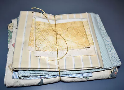 Vintage Cotton  Quilt & Fabric Scraps & Remnants 2.9 Pounds • $6.50