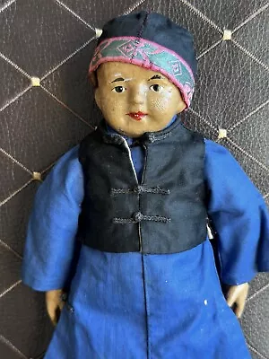 Antique Chinese Martha Chase Style FIve Finger Ching Child Missions Doll • $115
