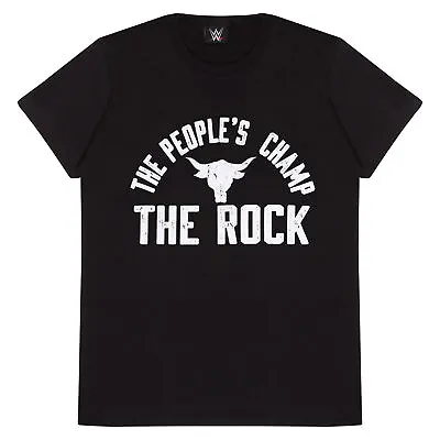 £18.99 • Buy Official WWE The Rock - People's Champ Adults  T-Shirt