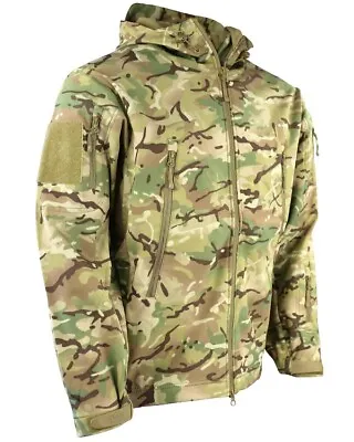 BRITISH ARMY STYLE PATRIOT SOFT SHELL JACKET In BTP MULTICAM CAMO  • $43.57