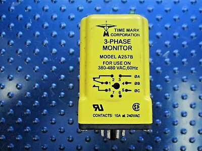 Time Mark Corp 3-phase Monitor 380-480 Vac A257b • $49.99