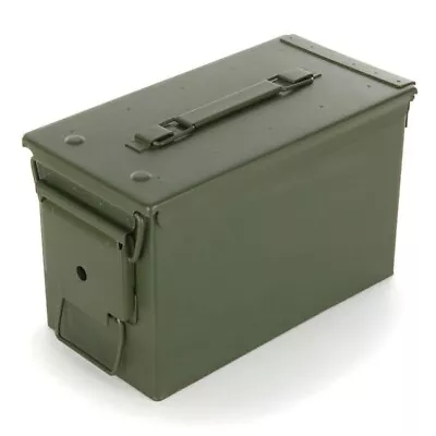 2 X Ammo Boxes Brand New. Military Spec .50 Cal 300mm X 190mm X 160mm. 2 Boxes • £45