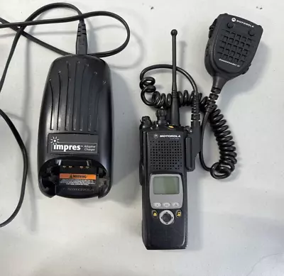 Motorola XTS 5000 UHF 380-470 MHz P25 Digital Portable Radio H18QDF9PW6AN • $299.99