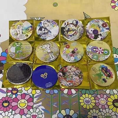 Takashi Murakami Mononoke Kyoto Can Badge Complete Set #4d21bf • $296.43