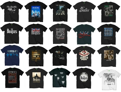 £13.99 • Buy THE BEATLES - OFFICIAL TSHIRT S M L XL 2XL Logo LIVERPOOL Cavern HELP Revolver +